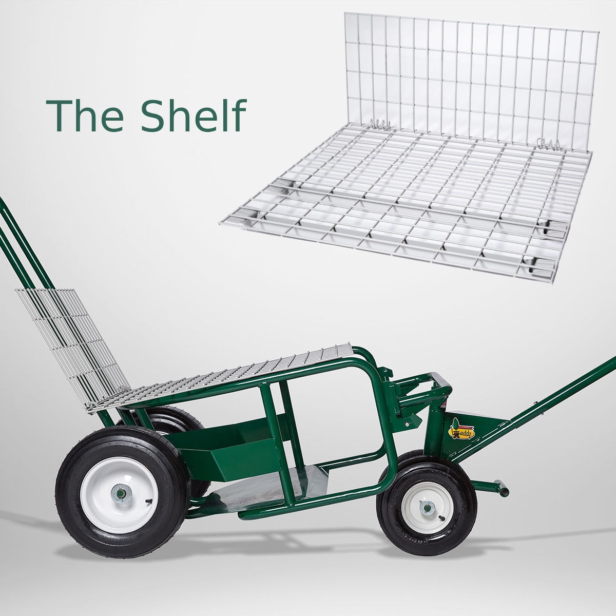 Wire Deck - Shelf of the landscapers buddy cart