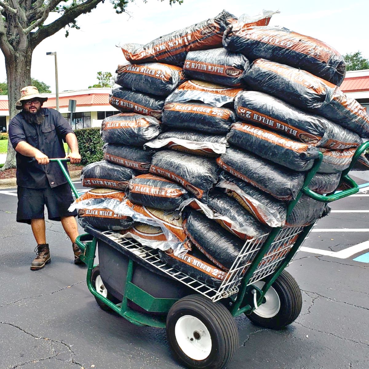 The Landscaper's Buddy Utility Cart