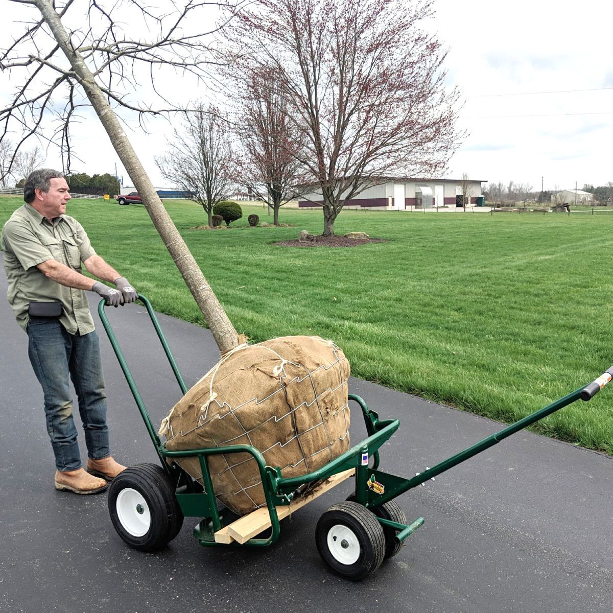 The Landscaper's Buddy Utility Cart