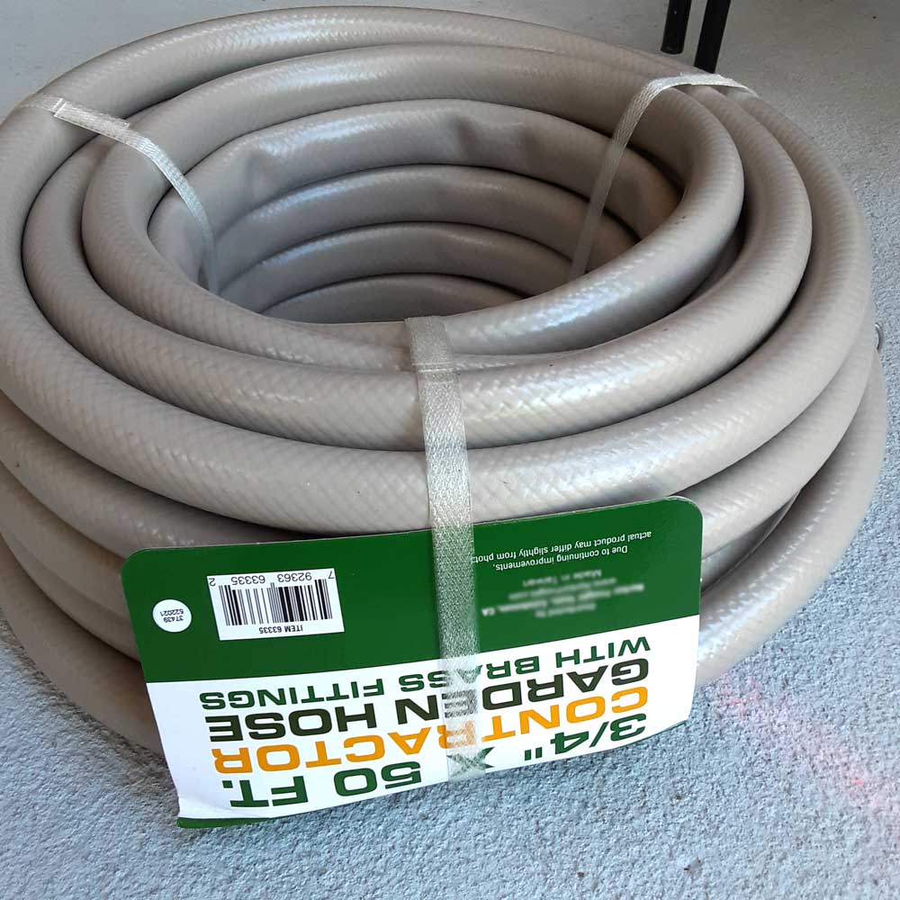 3/4 In Heavy Duty Garden Hose All Purpose Without Kinking