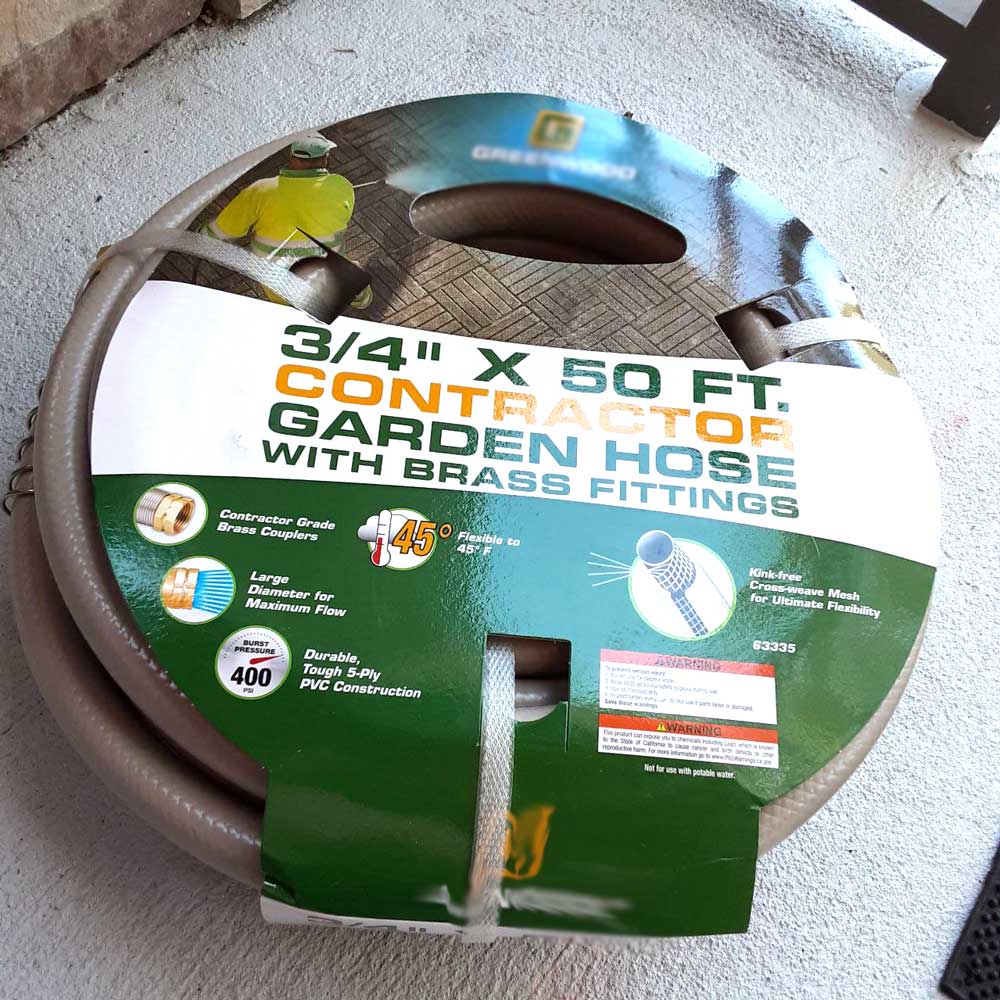 3/4 In Heavy Duty Garden Hose All Purpose Without Kinking