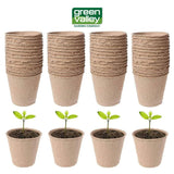 Biodegradable Paper Pulp Pot Plant Nursery Seed Starter Green Valley Garden