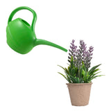 Green Valley Garden Plastic Watering Can Lightweight Garden Indoor Outdoor 2.6 gal Long Spout 10L