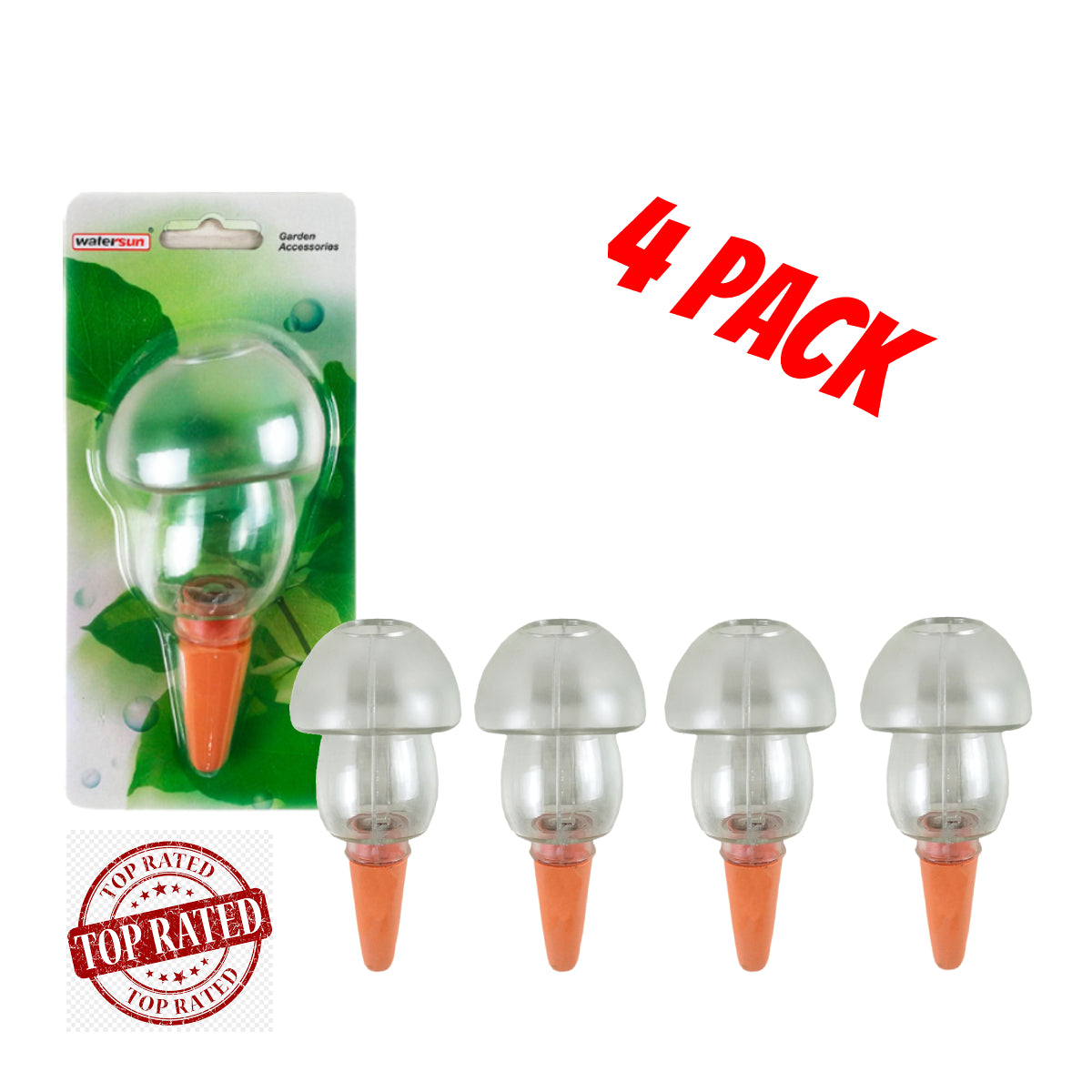 Watering Globe Self Watering System Drip Bulb Atomic Plants Humidity - greenvalleygardenco