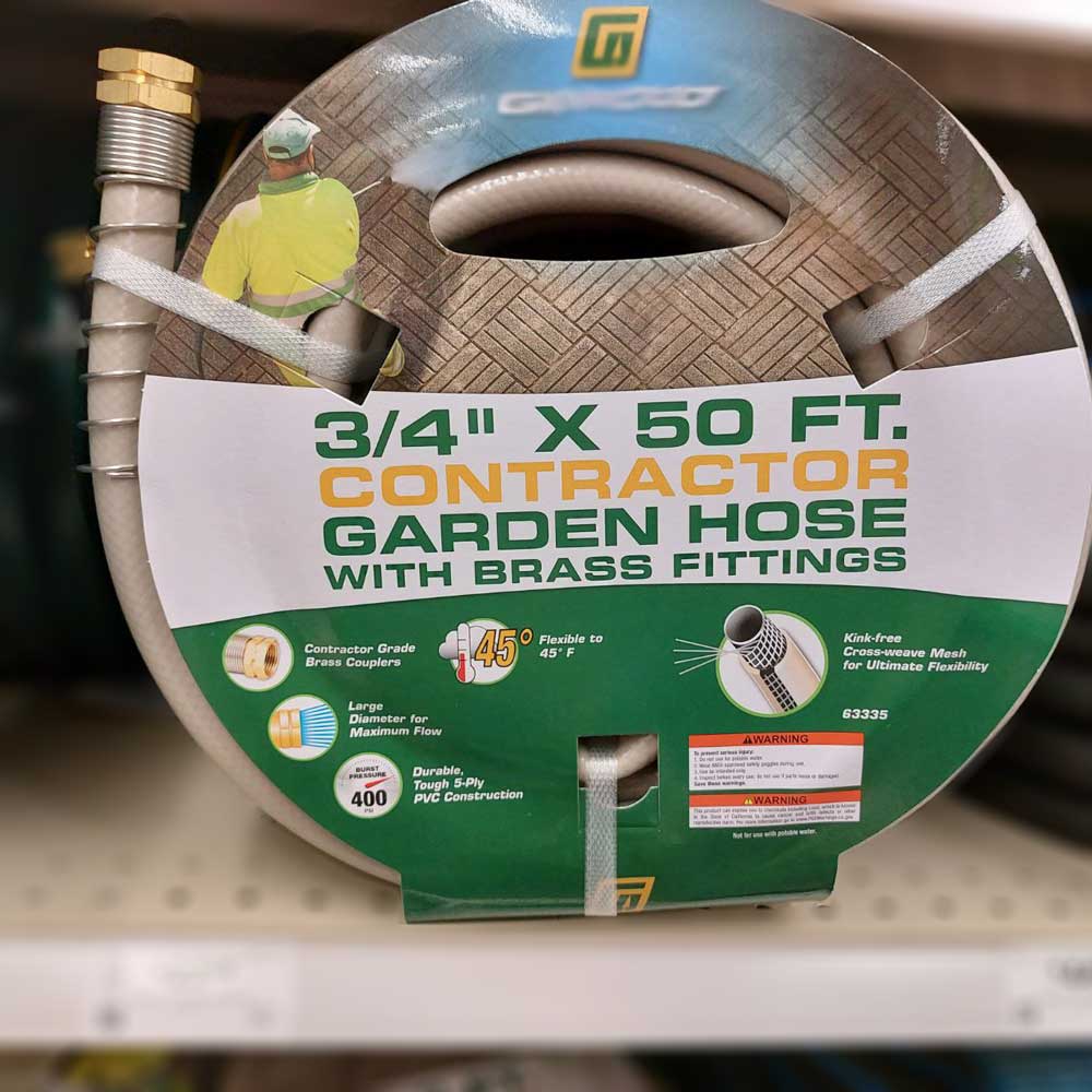 3/4 In Heavy Duty Garden Hose All Purpose Without Kinking