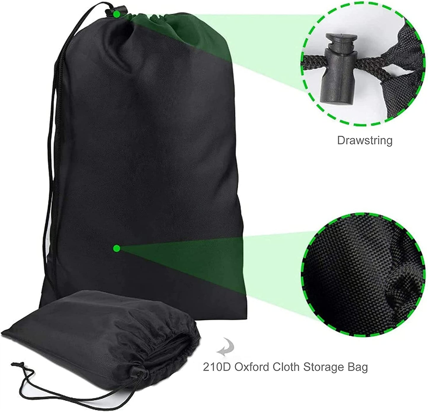Lawn Trash Bags Tractor Leaf Bag Leaves Collecting Bags 54 Cubic Feet Leaf Bag