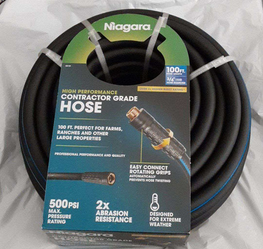 3/4In X 100Ft High-Performance Contractor Grade Premium Heavy Duty Garden Hose