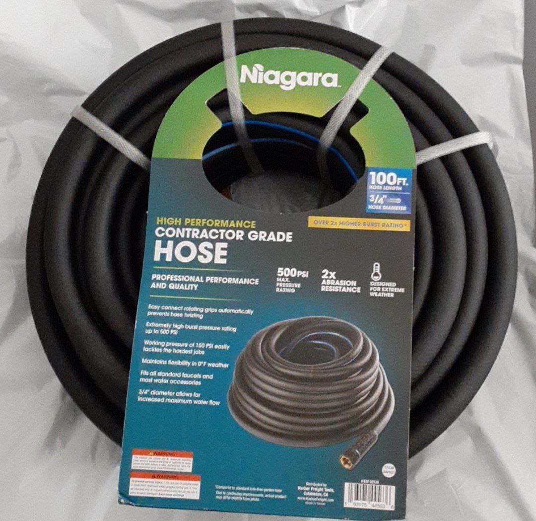 3/4In X 100Ft High-Performance Contractor Grade Premium Heavy Duty Garden Hose