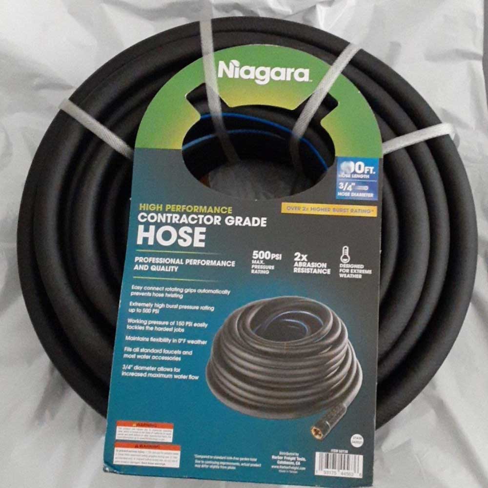 3/4in X 100Ft High-Performance Contractor Grade Premium Heavy Duty Garden Hose
