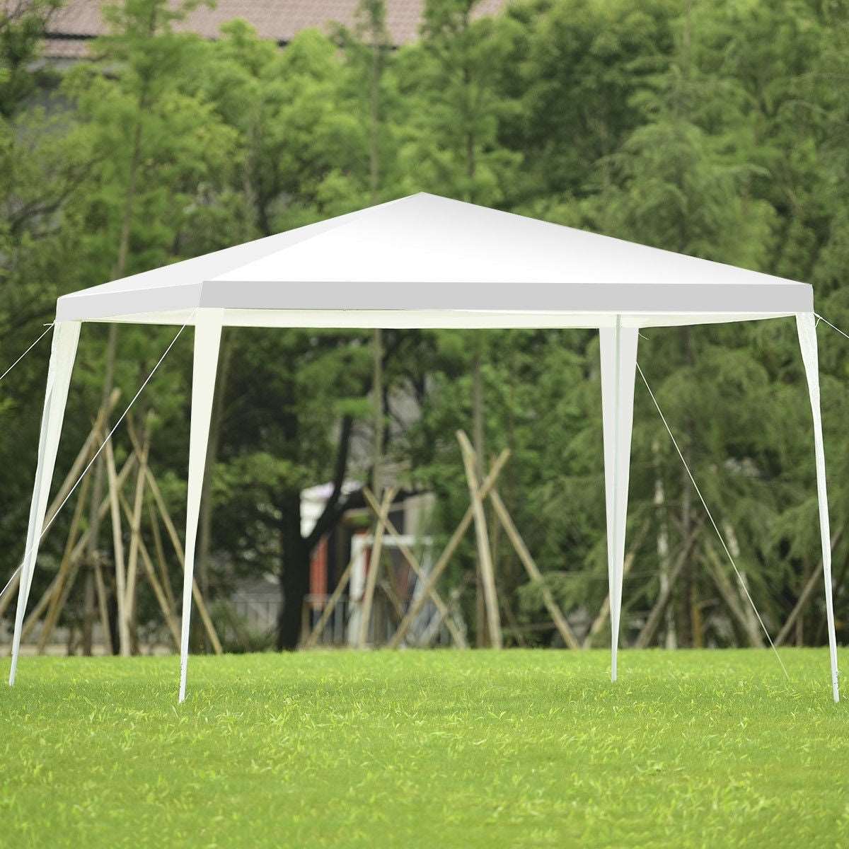 10 x 10 ft Outdoor Wedding Party Canopy Tent for Backyard