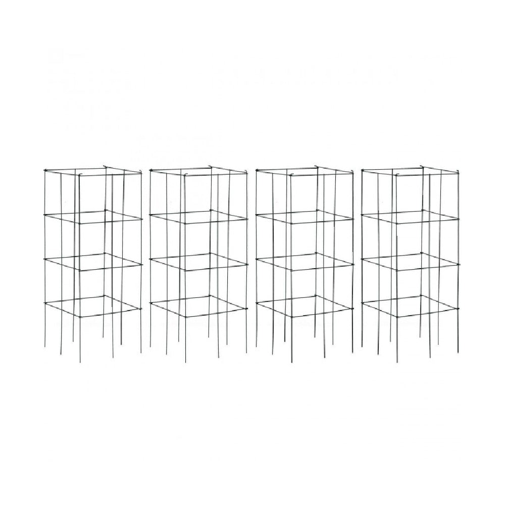 Garden Trellis for Climbing Plants for Flower Vegetable 4 Pack Iron Tomato Cages